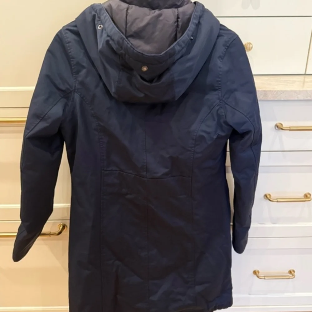 BARBOUR Insulated Rain Coat - size 6 - Picture 3 of 6